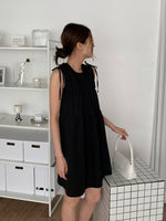 Korean Style Sleeveless A-Line Dress