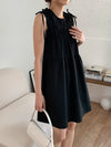 Korean Style Sleeveless A-Line Dress