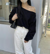 Casual Off-Shoulder Sweatshirt