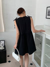 Korean Style Sleeveless A-Line Dress