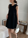 Korean Style Sleeveless A-Line Dress