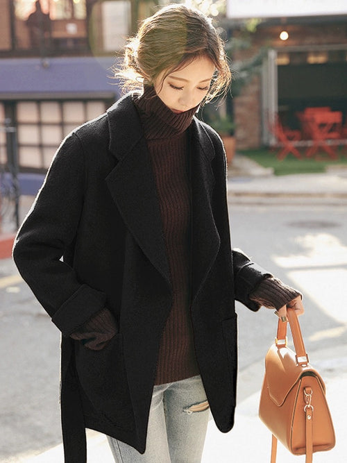 Belted Wool Coat