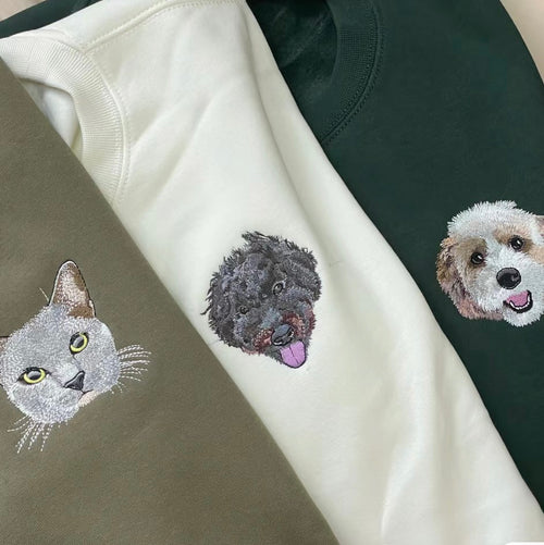 MDC Custom Pet Embroidery Sweatshirt