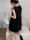 Korean Style Sleeveless A-Line Dress