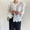 Openwork Knitted Cardigan