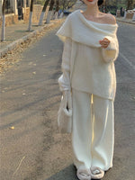 Soft Knit Drop Shoulder Oversized Sweater