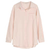 Soft Color Textured Button-Up Shirt