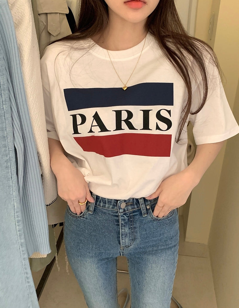 Paris Cotton T-Shirt