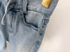 High Rise Denim Flared Leg Pants