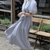 Korean Style Wrap Around Dress