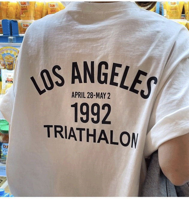 Los Angeles Triathlon Cotton T-Shirt