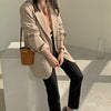 Korean Style Casual Blazer with Back Vent