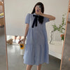 Baby Blue Shirt Dress