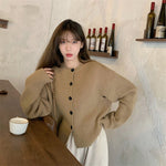 Knitted Cardigan with Removable Cape