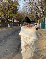 Soft Knit Drop Shoulder Oversized Sweater