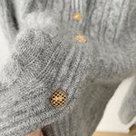 3D Knit Blended Cardigan