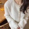 3D Knit Blended Cardigan