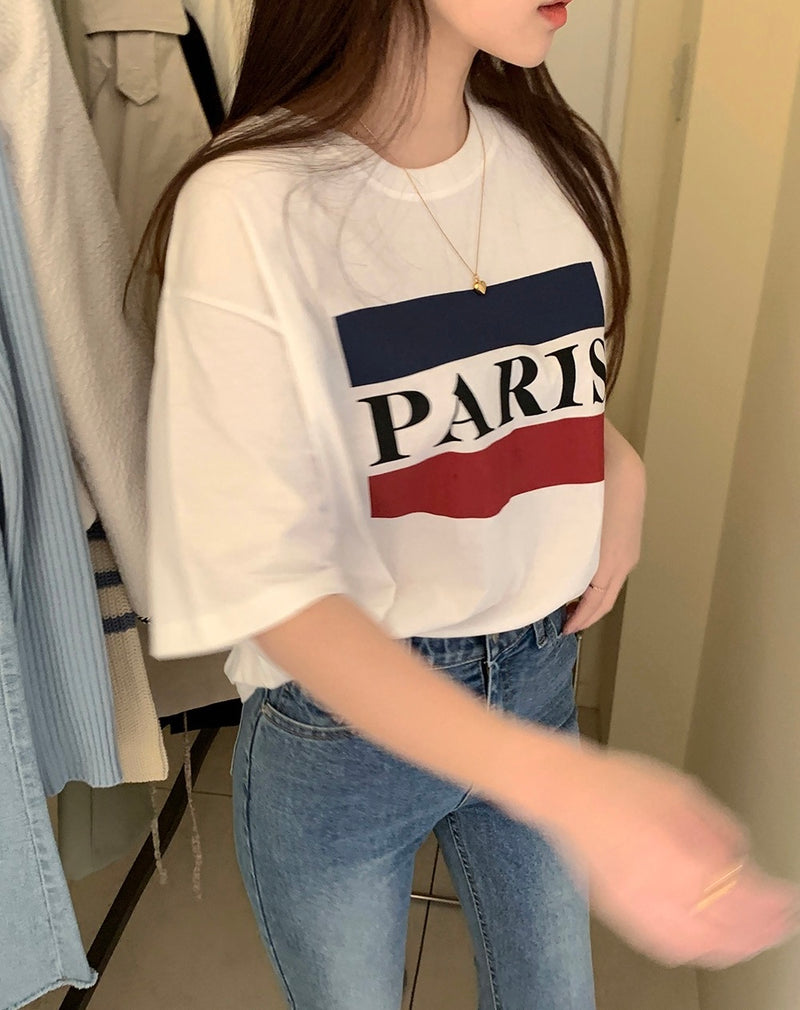 Paris Cotton T-Shirt