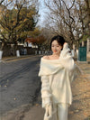 Soft Knit Drop Shoulder Oversized Sweater