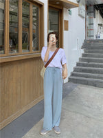 Korean Style Casual Summer Wide Pants