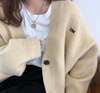 Boyfriend Style Minimalist Cardigan