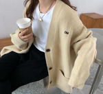 Boyfriend Style Minimalist Cardigan