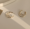 Interconnected Hoop Earrings