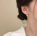 Minimalist Gold / Silver Ball Ear Jacket