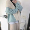 Mohair-Blend Macaron Sweater