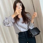 Square Neck Puffed Sleeve Blouse