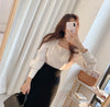 Square Neck Puffed Sleeve Blouse