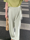 Wide Leg Tie Pants