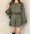 Designer Knitted Long Sleeve Rompers