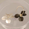 Designer Asymmetrical Flower Earring