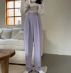 Summer High Waist Wide Legs Suit Pants