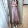 Sweetheart Neckline Puffed Sleeve Midi Dress