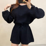 Designer Knitted Long Sleeve Rompers