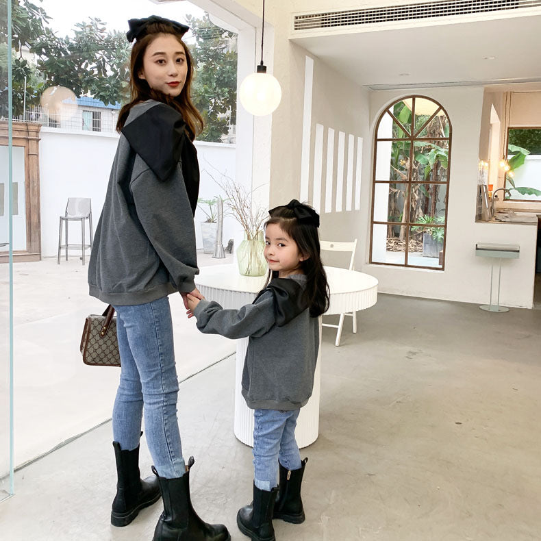 Mom & Daughter ♡ Bowtie Sweatshirt