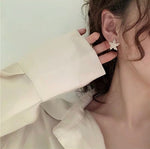 Starfish Shaped Pearly Ear Studs