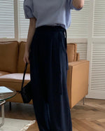 Wide Leg Tie Pants