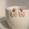 Designer Dotted Bow Tie Earrings