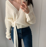 Chunky Knit Wrap Cardigan