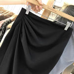 Asymmetrical Folded Skirt