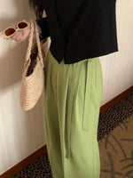 Wide Leg Tie Pants