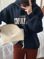 Korean Style Letter Front Hoodie