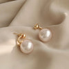 Faux Pearl Ear Studs