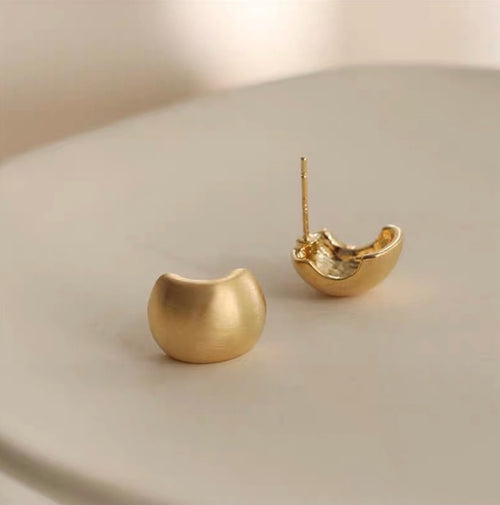 Little Gold Ball Earrings