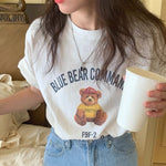 Designer Teddy Bear Cotton T-Shirt