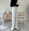 Summer High Waist Wide Legs Suit Pants