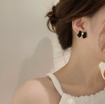 Korean Style Bowknot Earrings